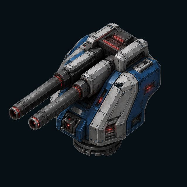 Terran defense turret structure