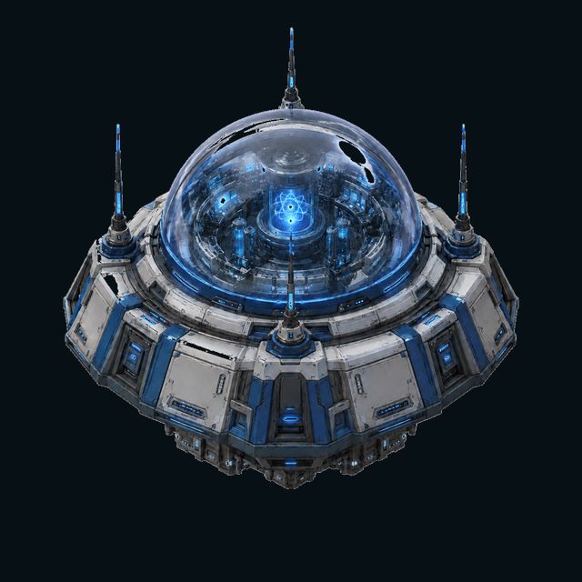 Terran research center structure