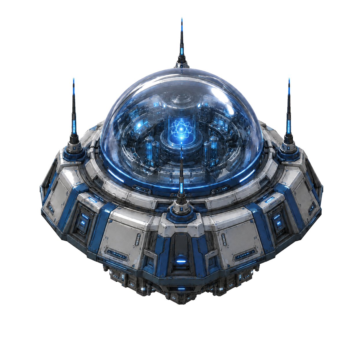 Terran research center structure