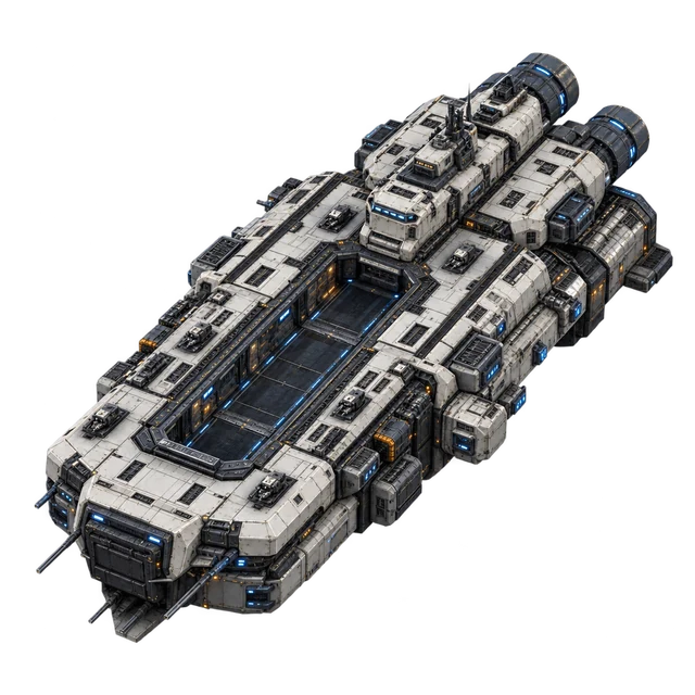 Terran · Carrier - Concept reference for the in-game model