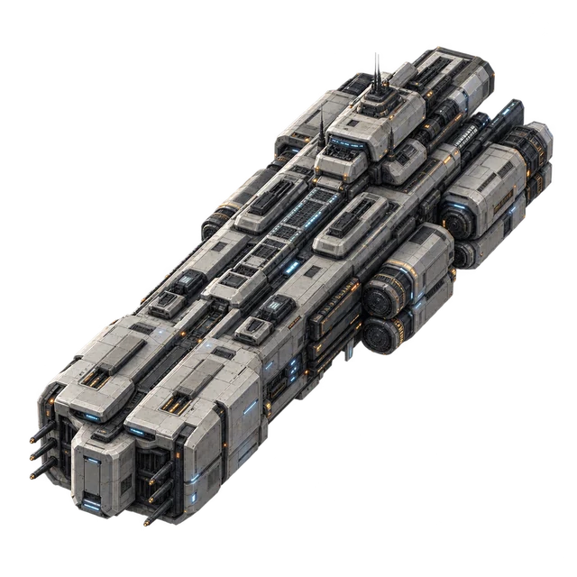 Terran · Dreadnought - Concept reference for the in-game model